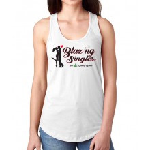 Blazing Singles - Women's Tank Top - White